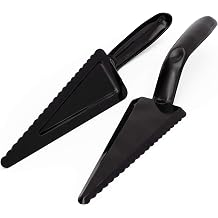 Heavy Duty, Recyclable 10" Dessert Servers 12 Pack. Perfect for Serving Pie, Cake and Pizza. Best Disposable Plastic Cutters for a Wedding or Birthday Party. Great Shovel Slicers for Catering Events