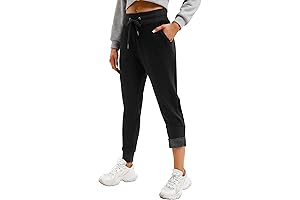 IUGA Fleece Lined Joggers for Women: Stay Cozy & Stylish During NYC Winters