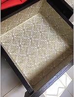 Vista 10 de Yifely 17.7x118.1 in Retro Vines Autoadhesivo Plástico Estante Cajón Revestimiento A Prueba de Humedad Estera de Almacenamiento