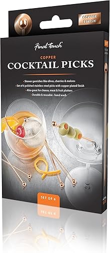 Miniatura 9 de Final Touch Selecciones de cóctel de acero inoxidable (FTA7307-15)