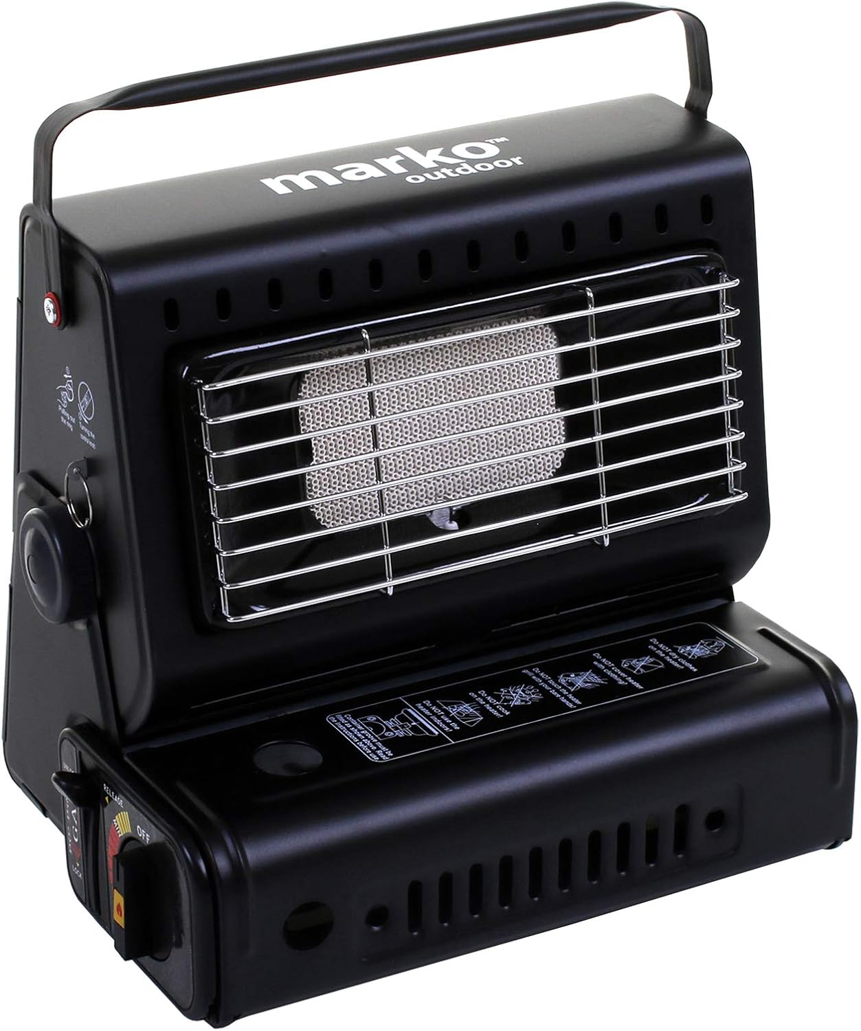 Marko Outdoor Portable Gas Heater Outdoor Camping Safety Grill Carry