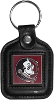 Vista 36 de Siskiyou Sports NCAA unisex-adult Square Leather Key Chain