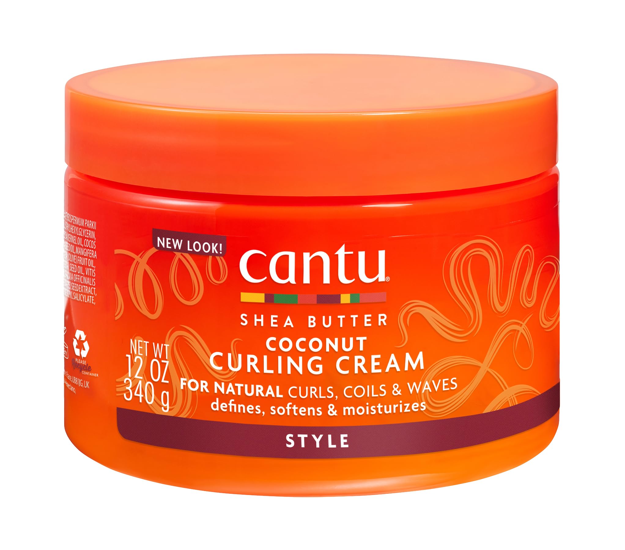 Cantu Shea Butter Coconut curling Cream, 340 g