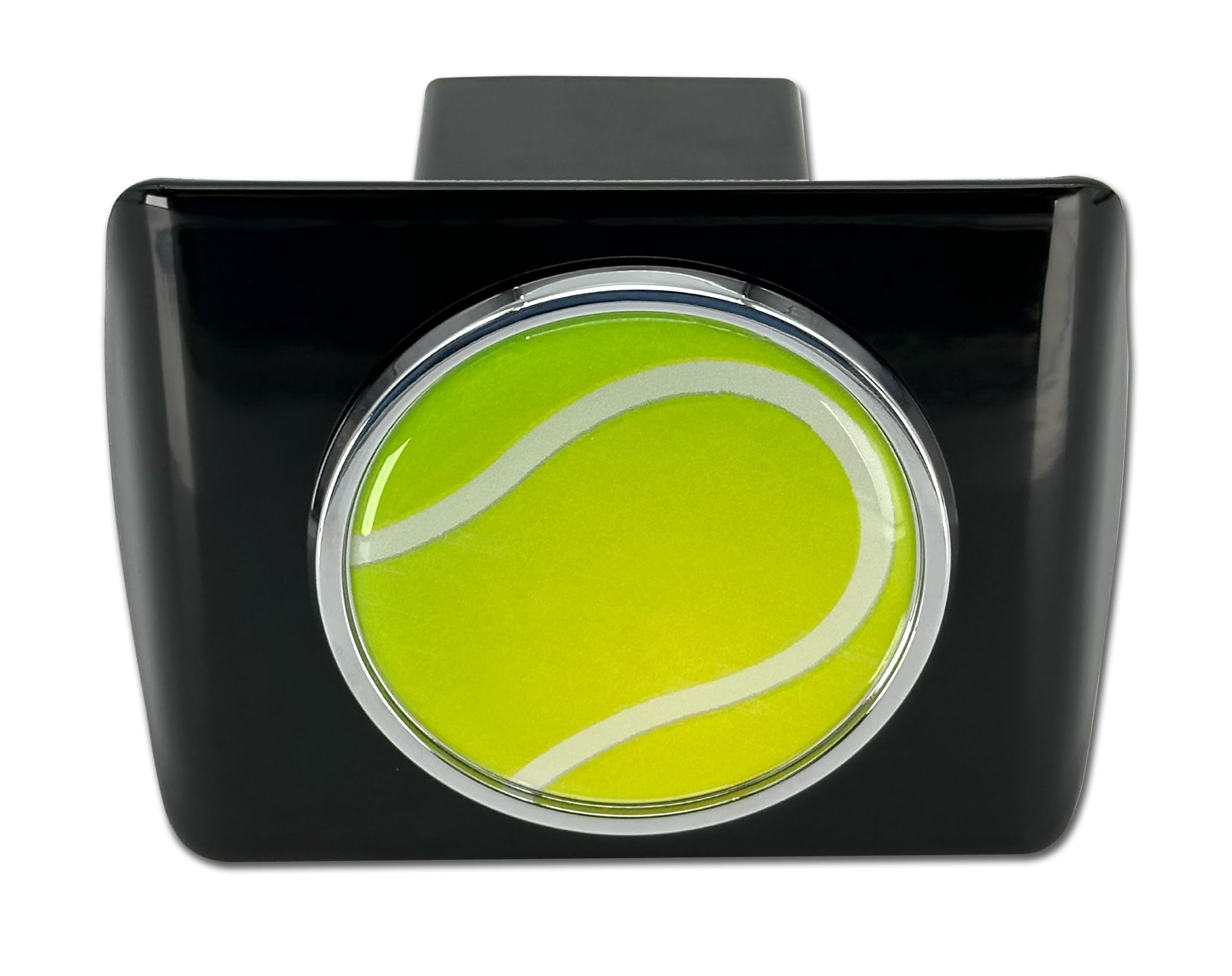 U.S. Marine Corps Anchor Hitch Cover - Black Metal With Red Emblem For 2" Receivers