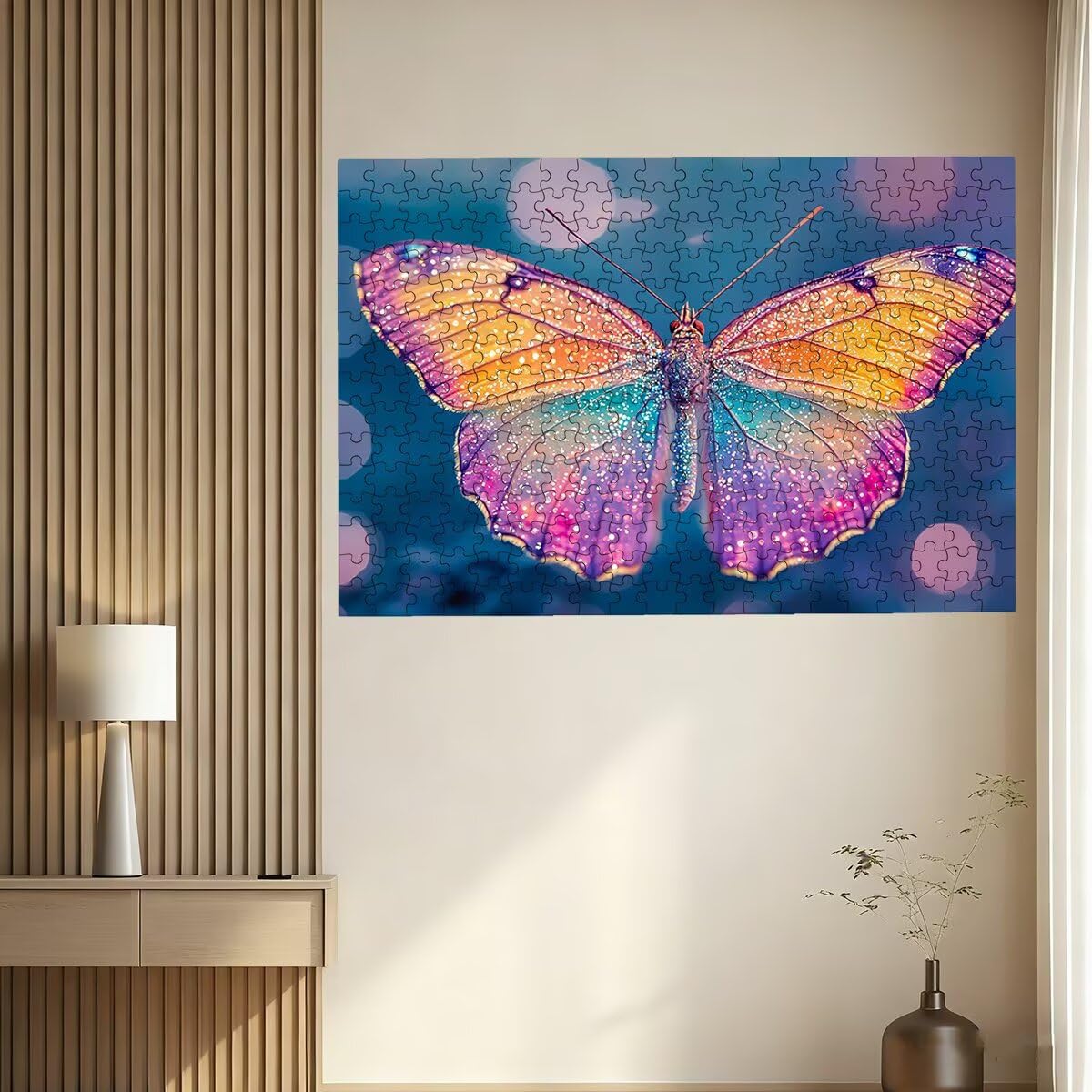 Puzzle 5000 sztuk motyl drewniane puzzle sen klasyczne puzzle wyzwanie dla całej rodziny, zabawki puzzle litery na plecach, oryginalne prezenty dla mężczyzn wystrój -2001