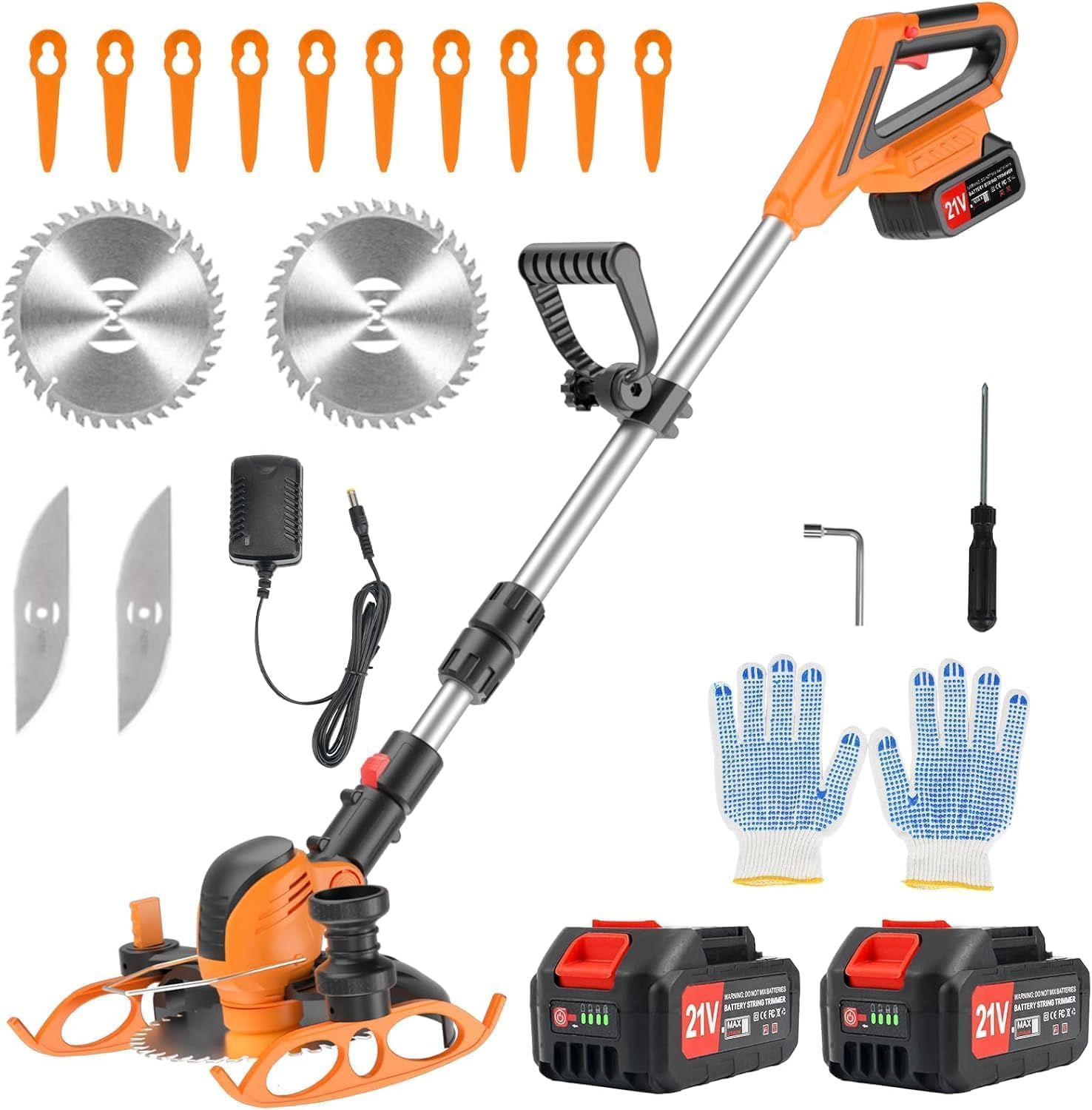 bedee 21V Cordless String Trimmer and Edger