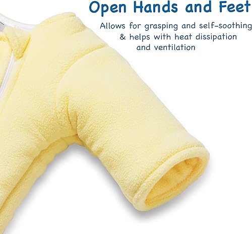 Miniatura 5 de Baby Merlin's Magic Merlin - Pijama de microforro polar para bebé de transición - Traje de dormir para bebés de 3 a 6 meses y 6 a 9 meses