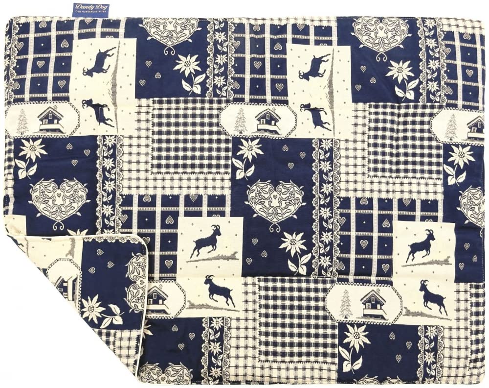 Couverture pour chien Dandy Dog Kitzbühel M lavable en machine et fabriquée en Allemagne
