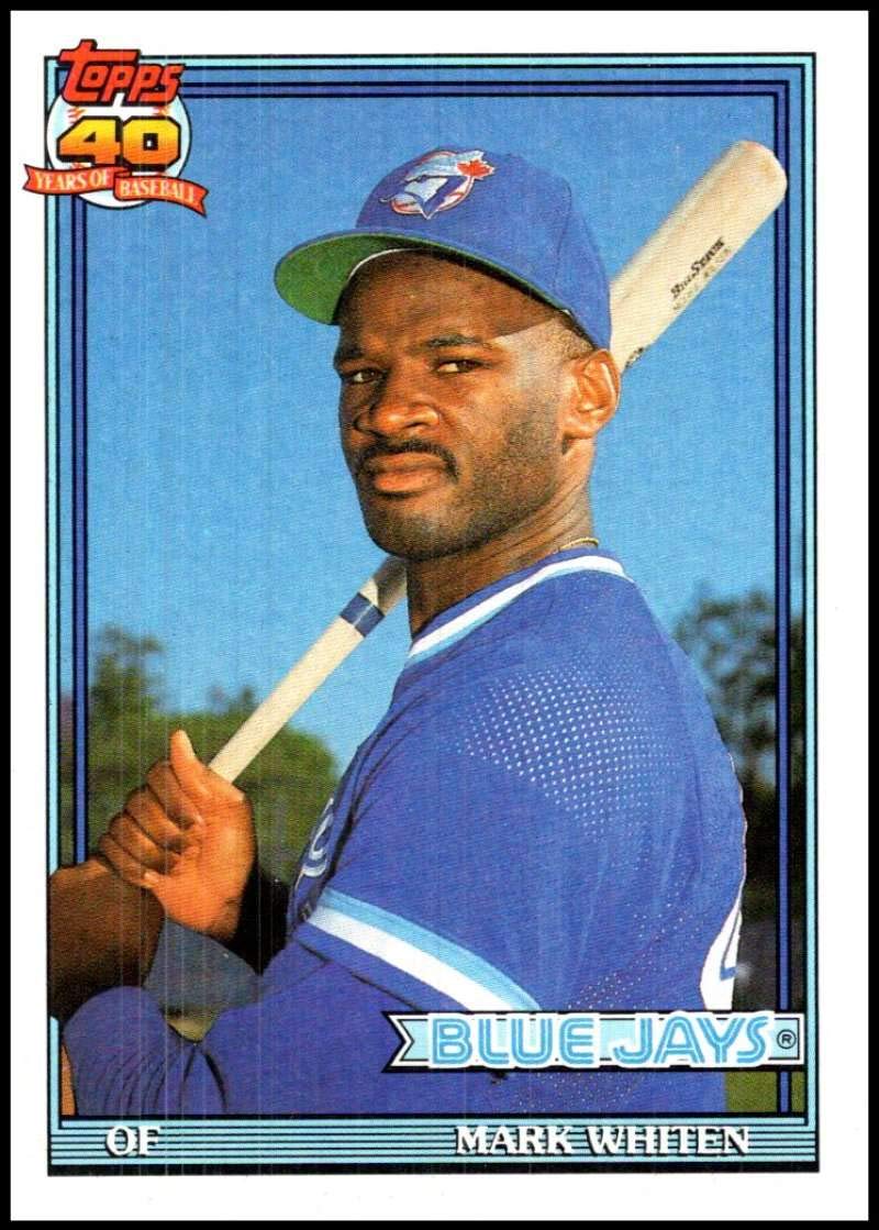 Amazon.com: 1991 Topps #588 Mark Whiten NM-MT Toronto Blue Jays Officially  Licensed MLB Baseball Trading Card : Collectibles & Fine Art