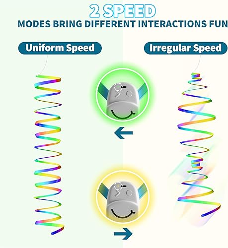 Miniatura 2 de Juguetes interactivos para gatos de interior, juguetes de estimulación de enriquecimiento, clip eléctrico para puerta colgante, juguete para gatito,