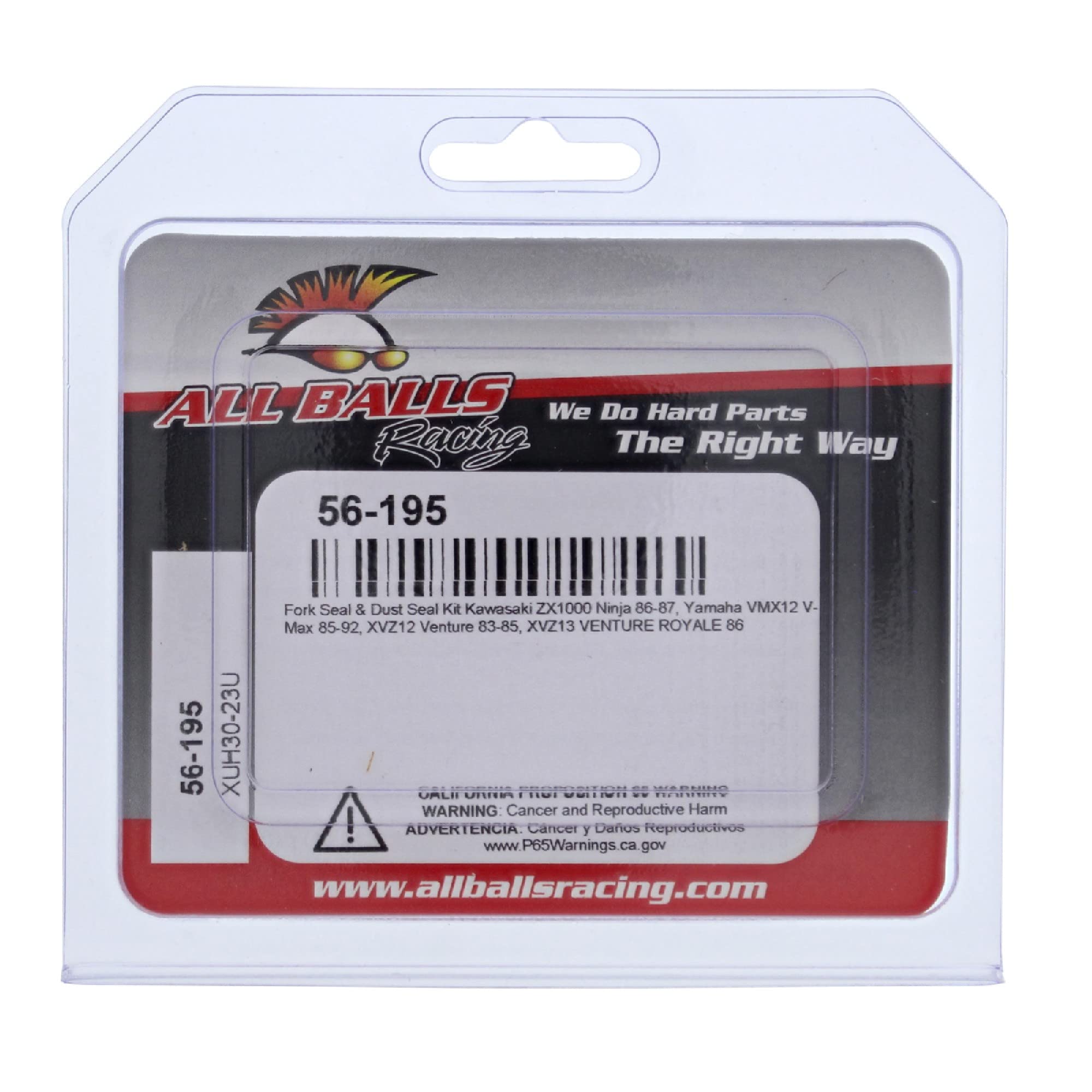Amazon.com: All Balls Racing 56-195 Fork and Dust Seal Kit