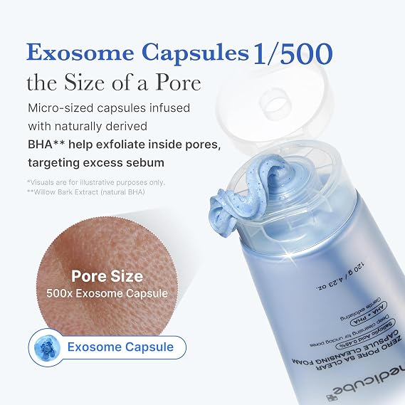 medicube Facial Cleanser Zero Pore Capsule Cleansing Foam