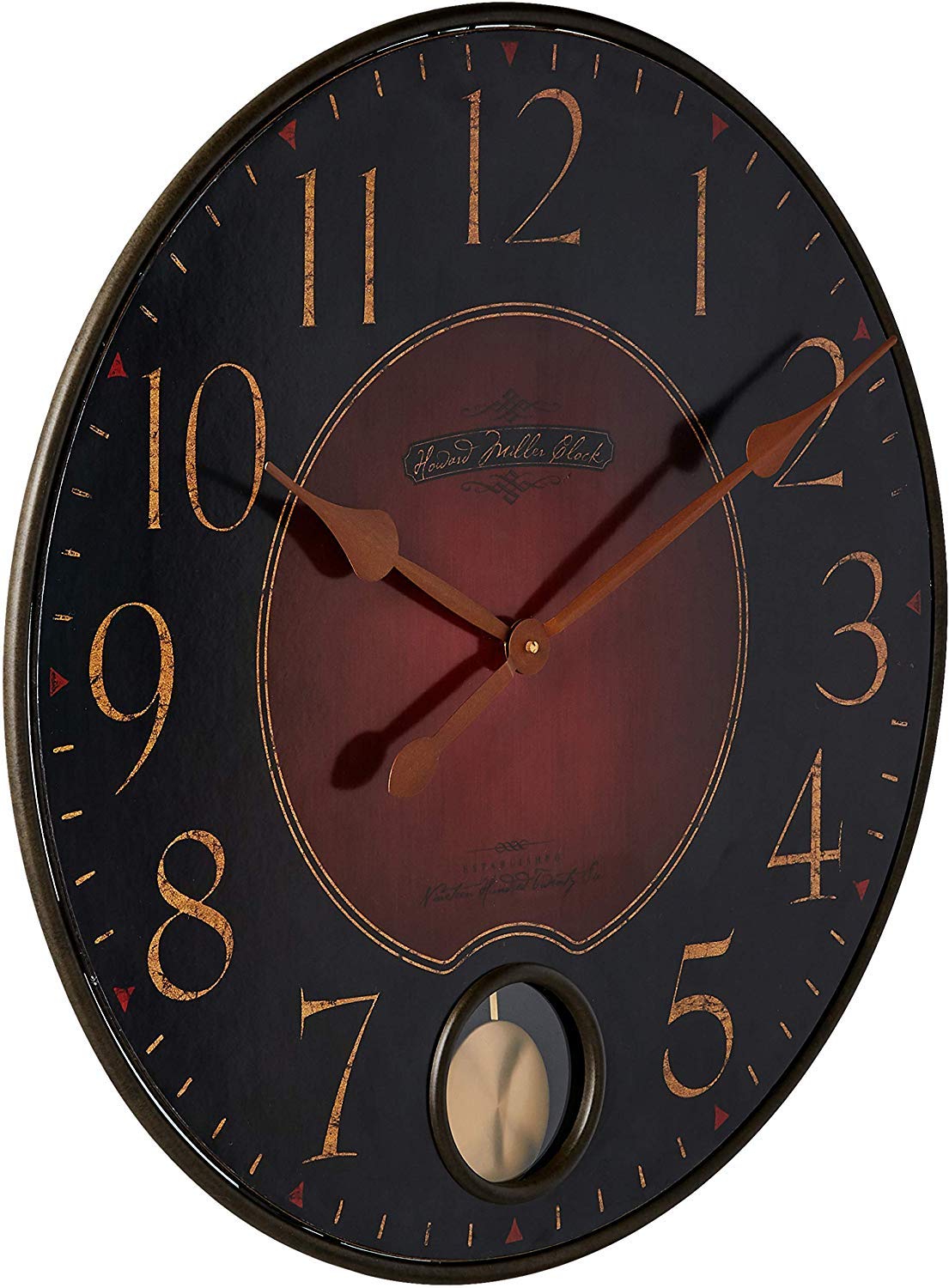 大人気! BICストアHoward Miller Jasmine Wall Clock 625384 Hampton Cherry