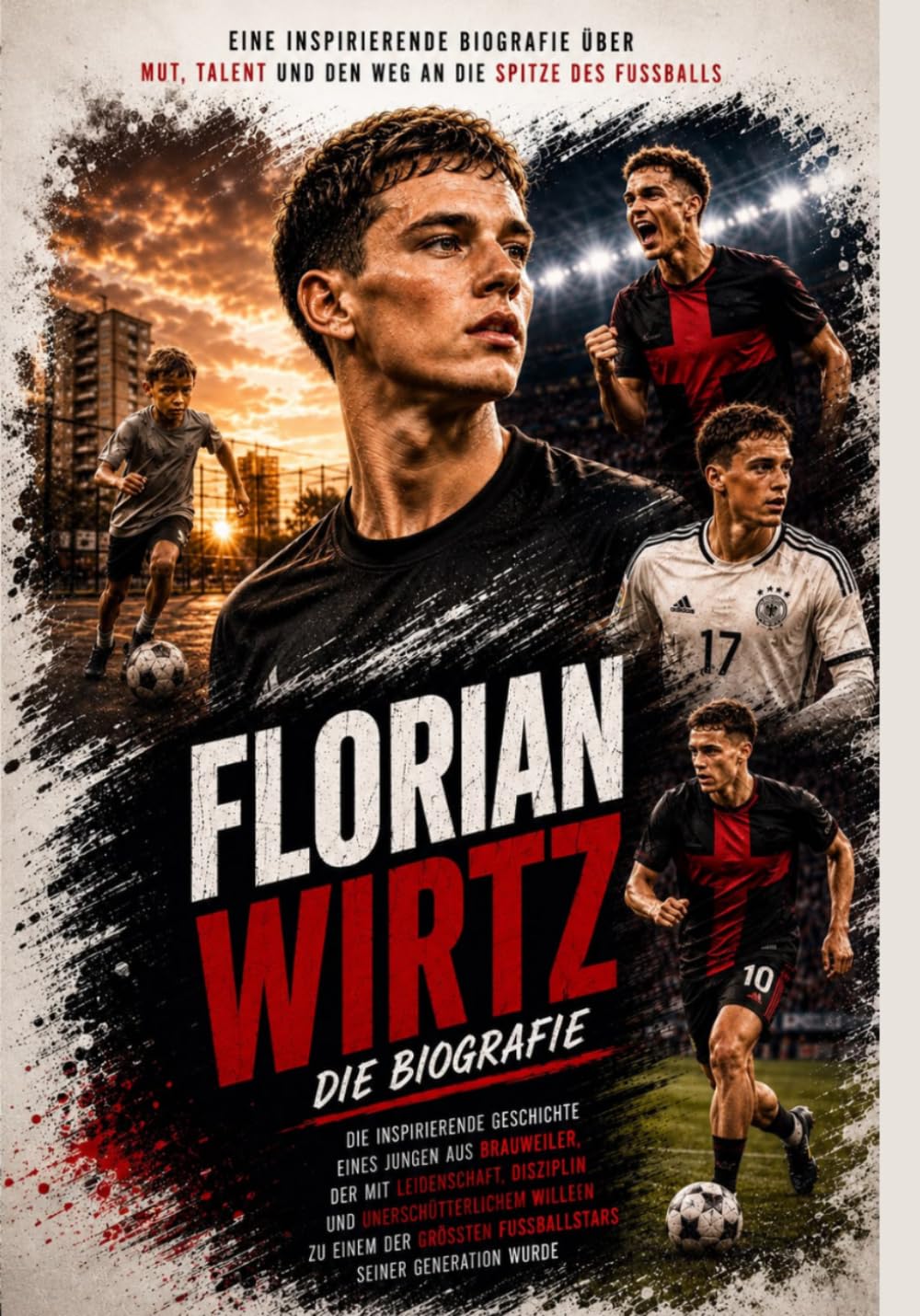 Florian Wirtz (Kinderbuch Biografie): Die inspirierende Geschichte eines Jungen, der mit Leidenschaft, Disziplin und Willen zu einem der größten ... - Kinderbücher Biografien von Fußballern)