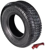 Vista 5 de Kenda K550 ST175/80D13 llanta de remolque Loadstar de 13 pulgadas con llanta de refuerzo diagonal para un rendimiento de remolque superior