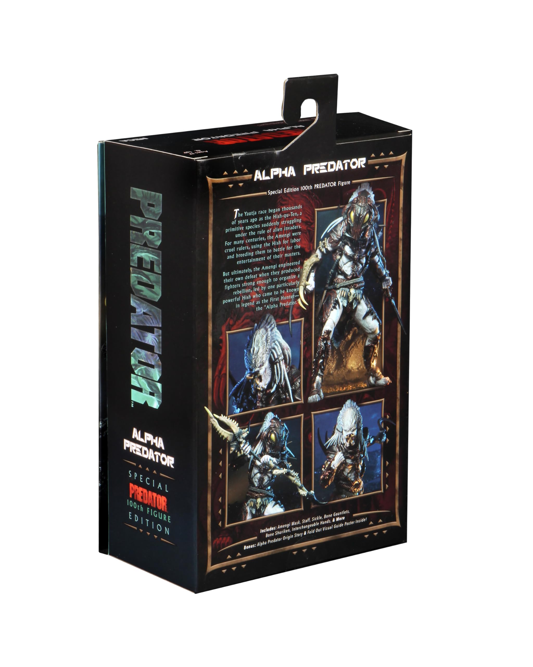 Amazon.com: NECA - Figura de acción Ultimate Alpha Predator 100ª