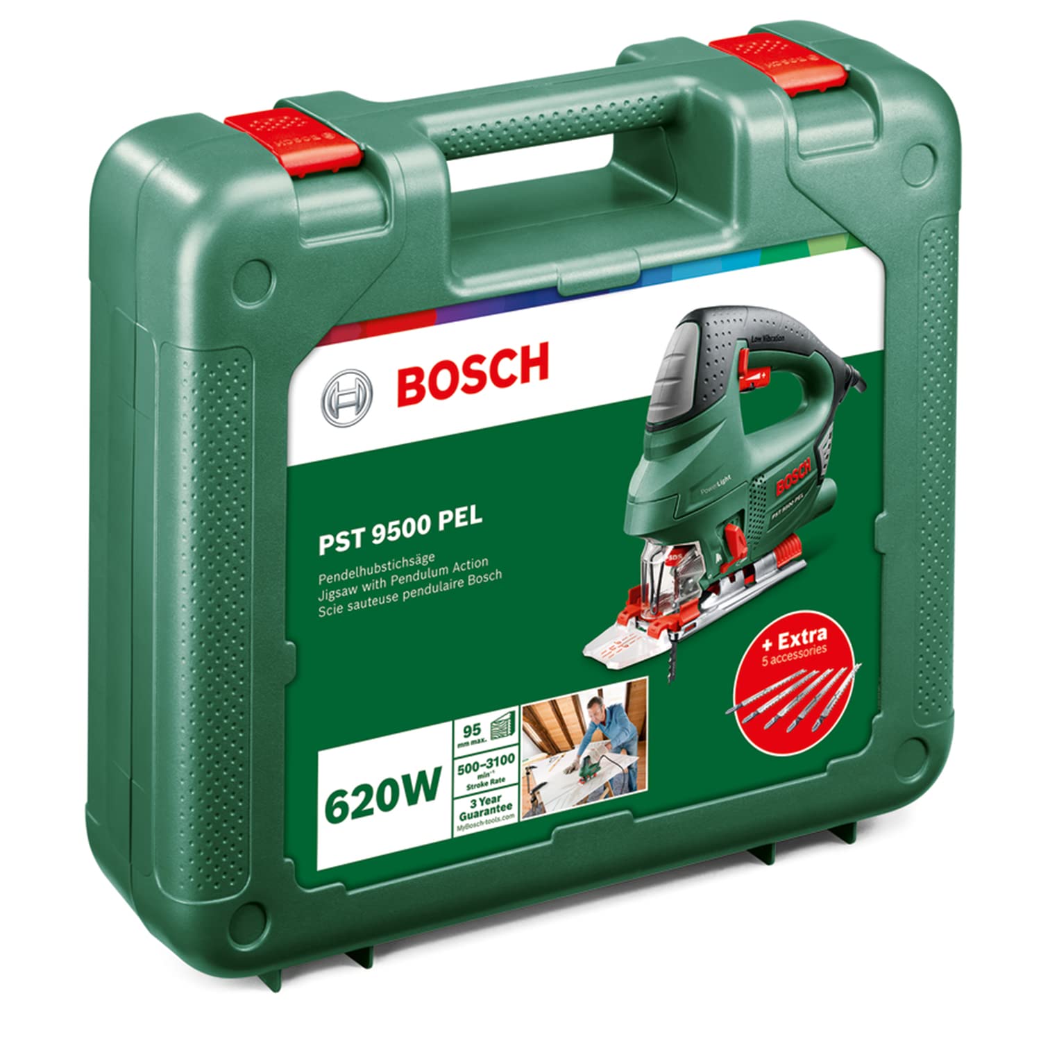 Bosch Seghetto alternativo PST 9500 (620 Watt)