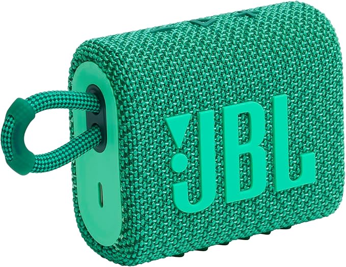 JBL Go 3 - Portable Mini Bluetooth Speaker, big audio and punchy bass, IP67 waterproof and dustproof, 5 hours of playtime, speaker for home, outdoor and travel (Black)