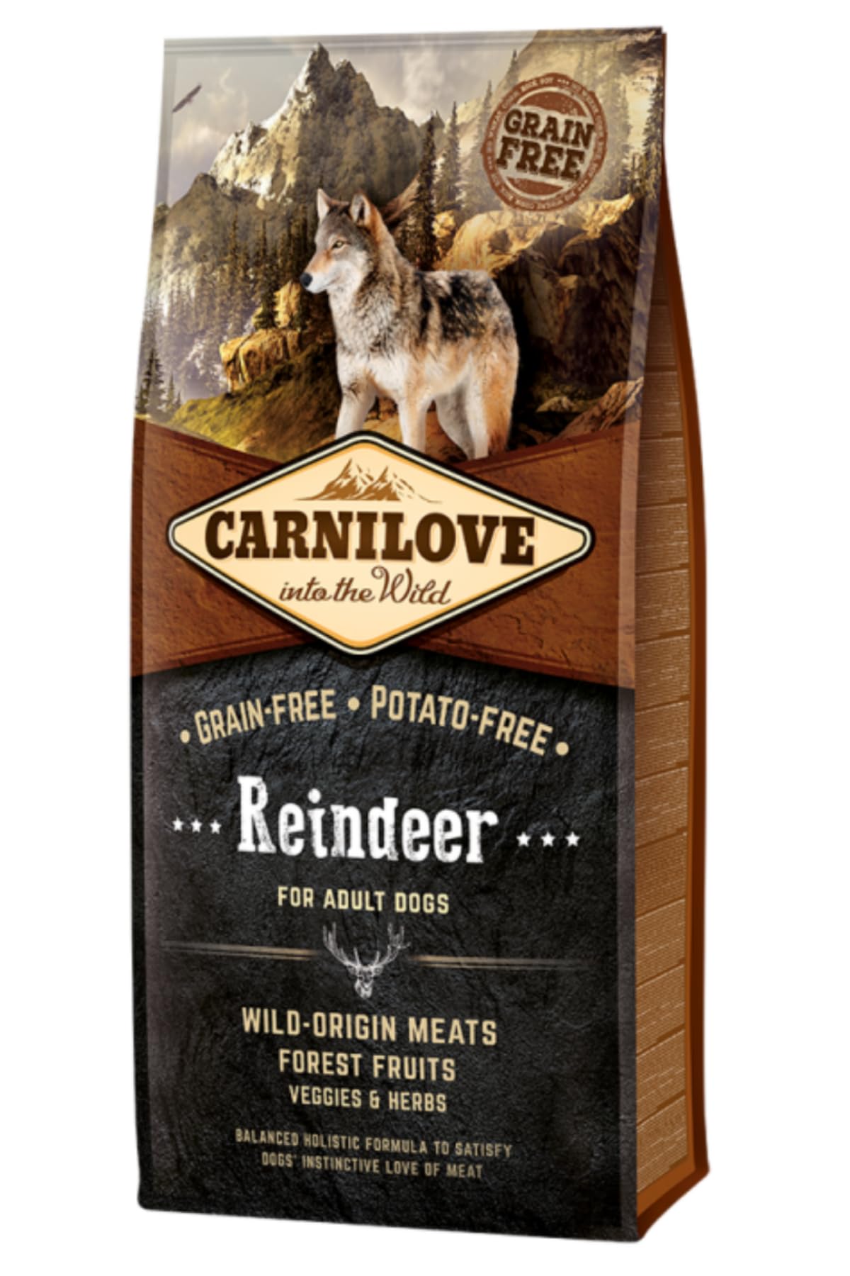 CARNILOVE 508884 12 kg Adulte Chevreuil