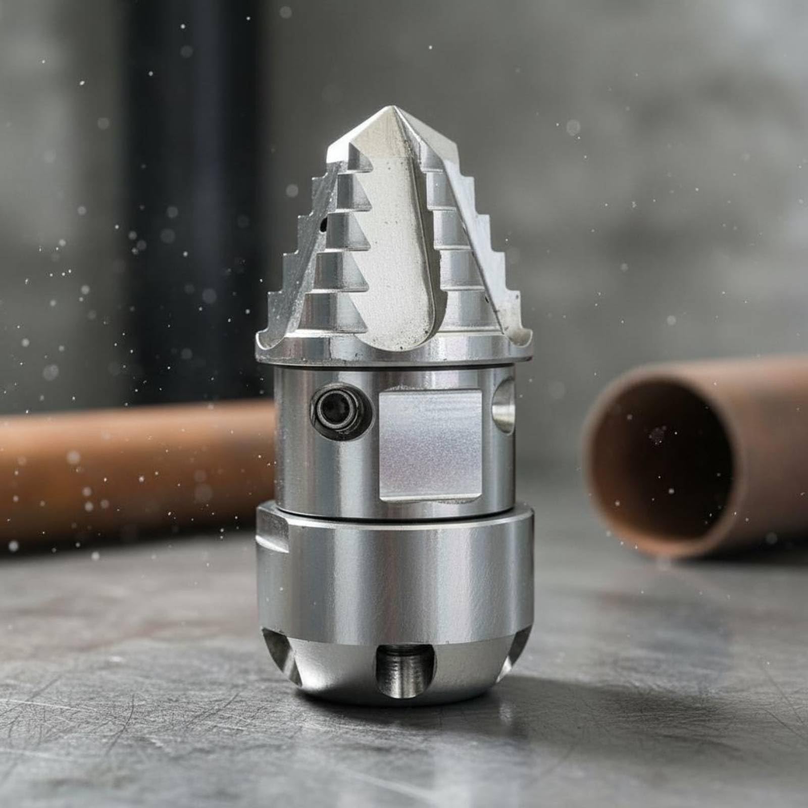 Colcolo Rotary Nozzle Ugello Rotante Ugello Drenaggio Ugello Alta Pressione Ugello per in Acciaio Inox con Testa Rotante Contro, 1/2 40L/Min