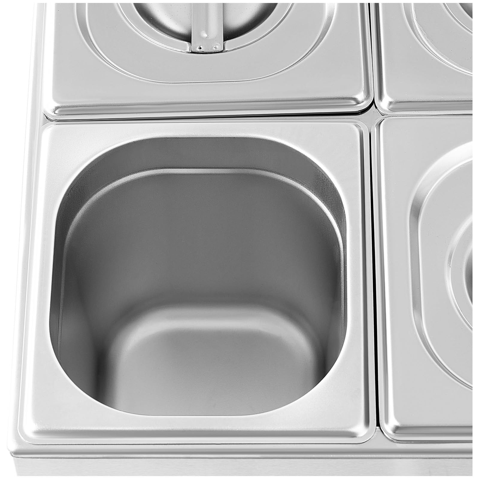 Royal Catering RCBM_GN1/6_1 Bain Marie 640 W 6 x GN 1/6 per bagnomaria