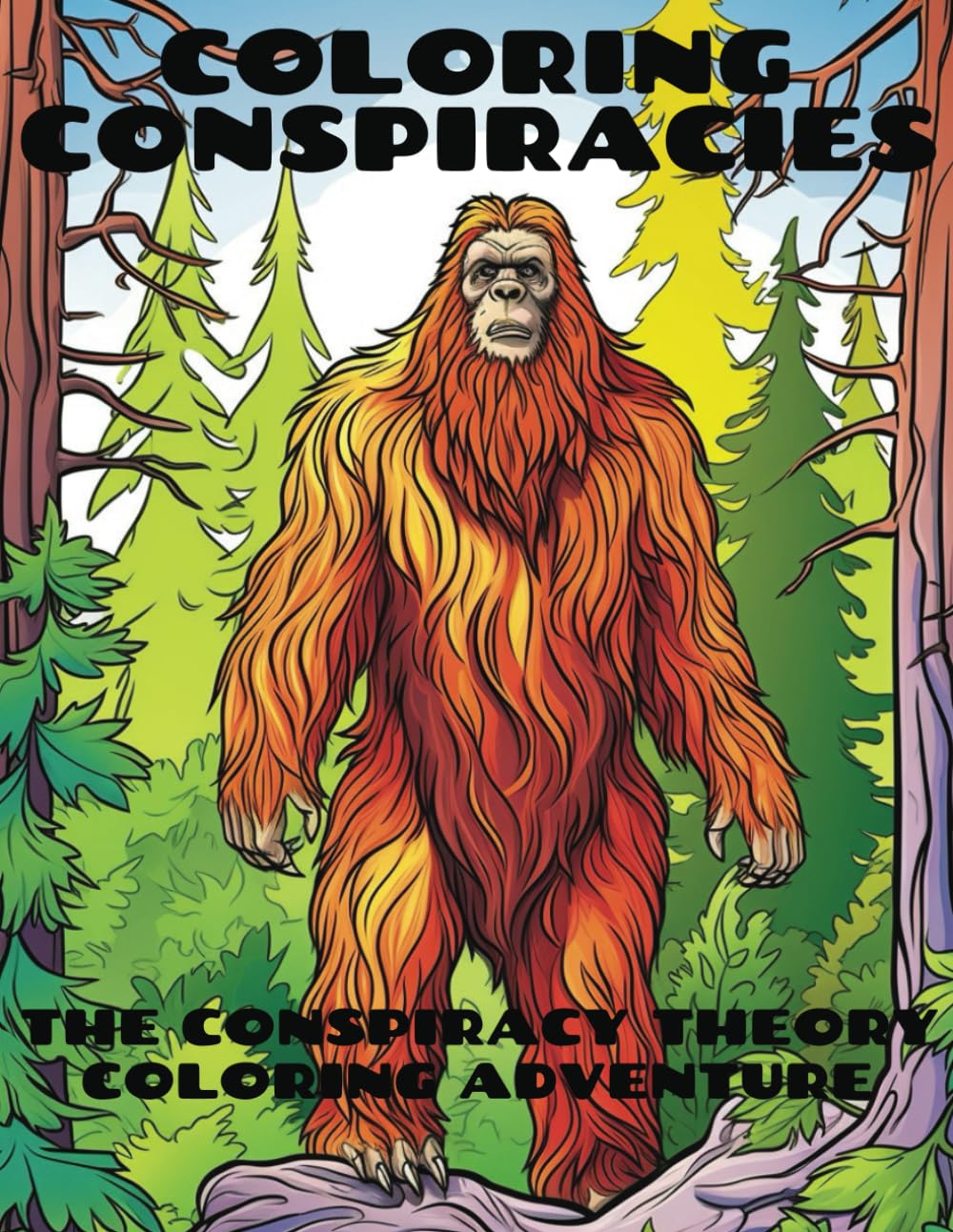 Coloring Conspiracies: The Conspiracy Theory Coloring Adventure