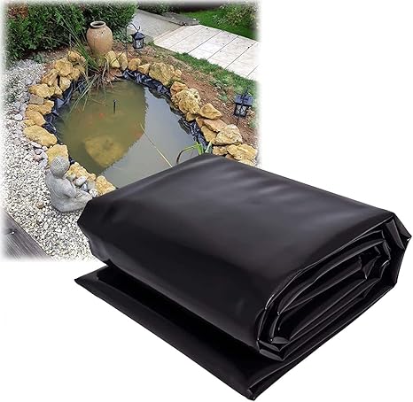 Image YPINKZ HDPE Pond Liner,Flexible Fish Pond Liners 8 Mil,Garden Pool Waterfall Membrane,5x23ft 6.6x26ft 9.9x20ft 13x33ft 16.5x29.5ft 20x25ft 29.5ftx33ft 33ftx33ft,Tear Resistant (Size : 7x9m/23x29.5ft) Image YPINKZ HDPE Pond Liner,Flexible Fish Pond Liners 8 Mil,Garden Pool Waterfall Membrane,5x23ft 6.6x26ft 9.9x20ft 13x33ft 16.5x29.5ft 20x25ft 29.5ftx33ft 33ftx33ft,Tear Resistant (Size : 7x9m/23x29.5ft)