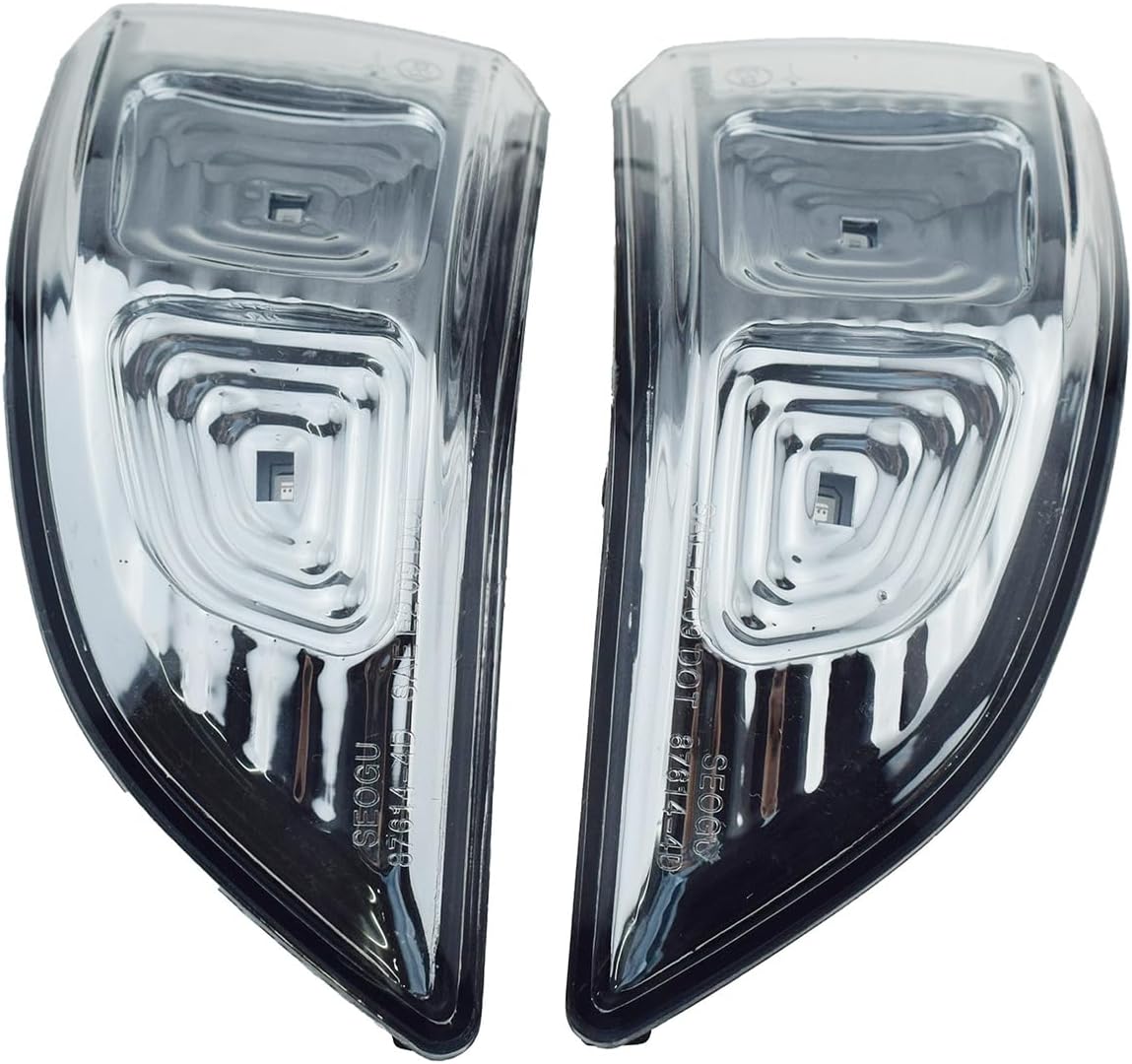 Generic Left & Right Side Mirror Turn Signal Lamp Pair For Kia Sedona 2010-2014