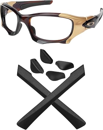 Mryok Replacement Earsocks Nosepiece for Oakley Pit Boss 2 OO9137 Sunglass