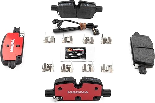 MAGMA Fire Born Braking Severe Duty MSD2174M Pastillas de freno semimetálicas, traseras