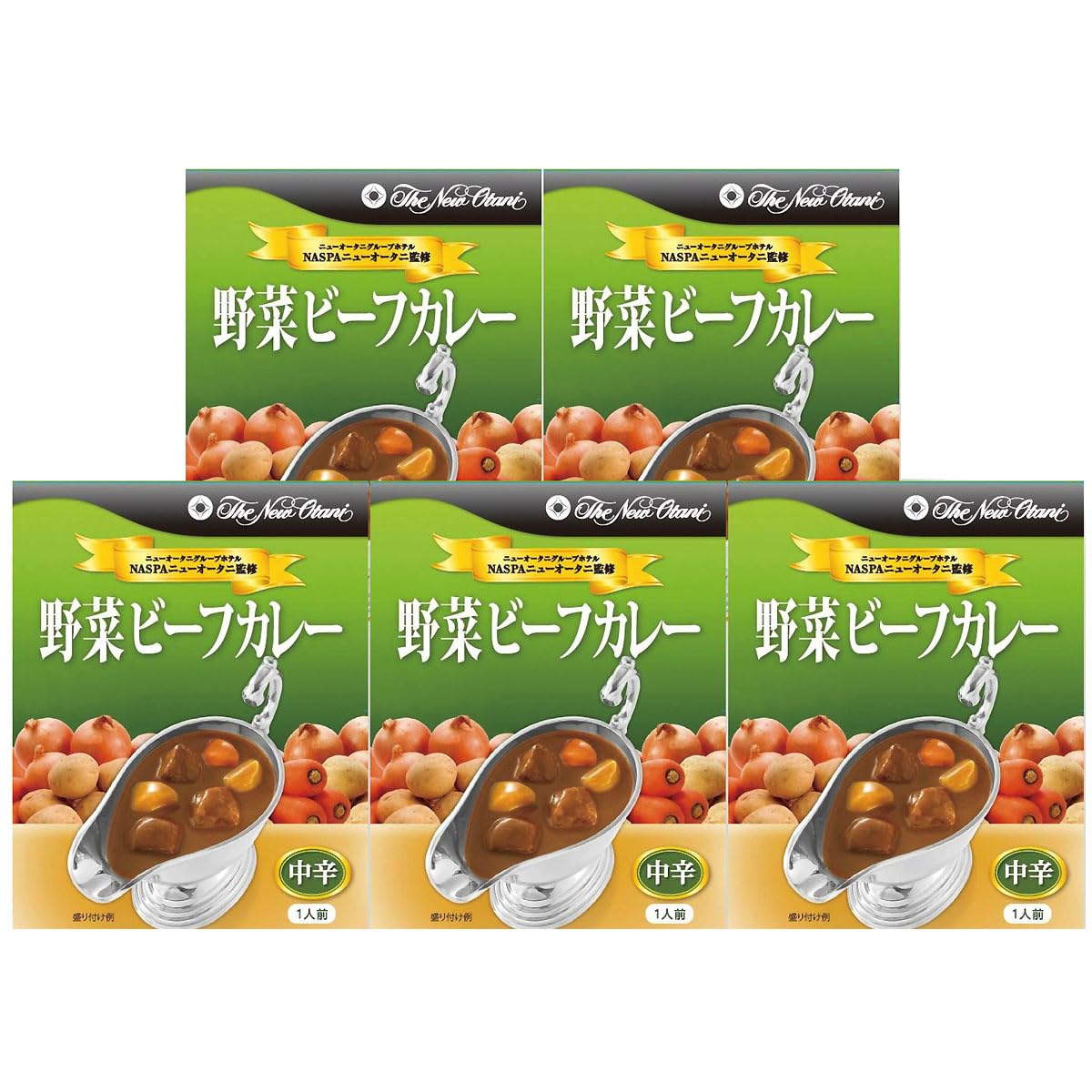 Amazon.co.jp: レトルト カレー NASPA ニューオータニ 野菜 ビーフ