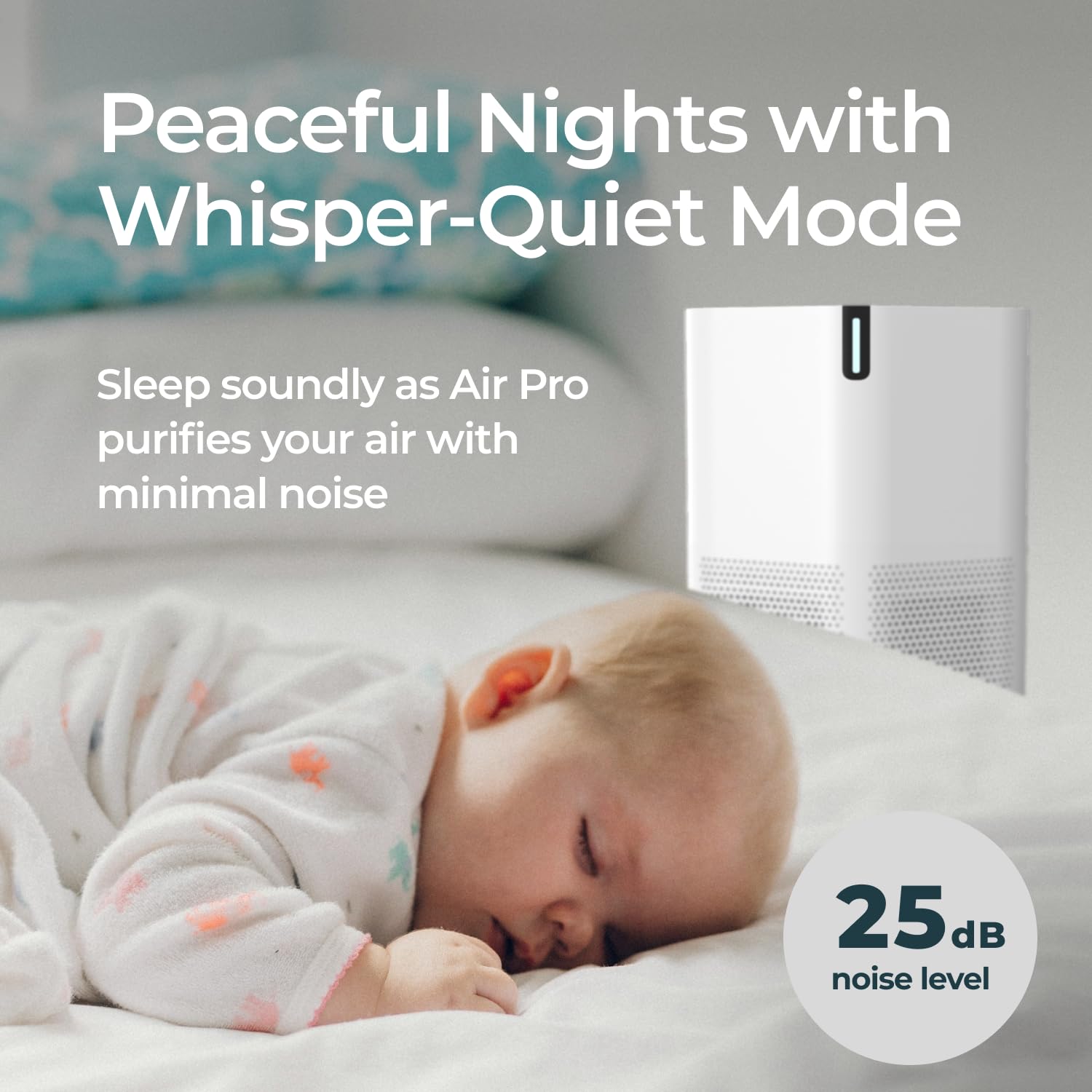 SonoHealth AirPro Purifier for Home and Bedroom | HEPA 14 Filter | Ultra-Quiet Air Cleaner | Activated Carbon Filter and Essential Oil Diffuser - 1 Pack, view 6