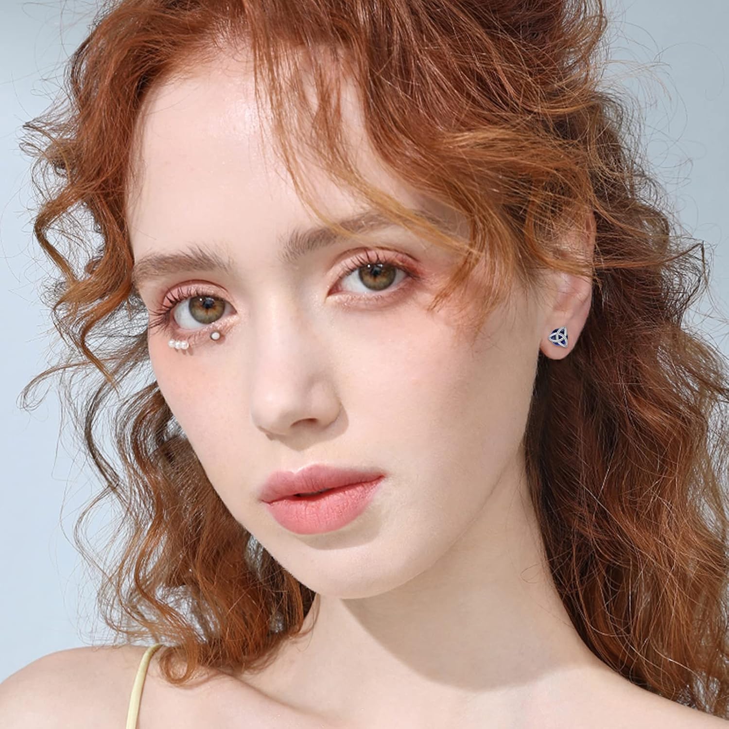 MEDWISE 925 Sterling Silver Birthstone Stud Earrings for Women Birthday Jewelry Gifts for Daughter Mother Women Valentines Day Gifts for Her - Image 6