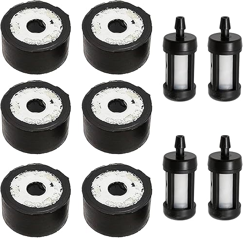 6 piezas 4205-790-9300 Kit de pie de goma de sierra de corte de repuesto para STIHL TS410 TS420 TS480i TS510i TS510 TS700 TS760 TS800, repuesto para