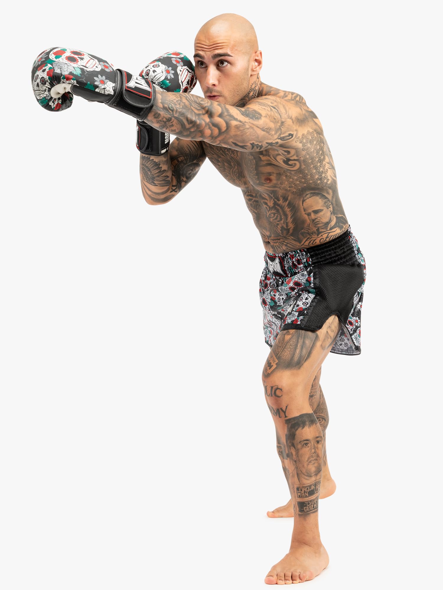 Tapout Bollan Pantalón de Boxe para Hombre