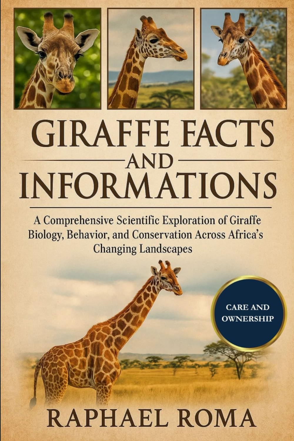 GIRAFFE FACTS AND INFORMATIONS: A Comprehensive Scientific Exploration of Giraffe Biology, Behavior, and Conservation Across Africa’s Changing Landscapes