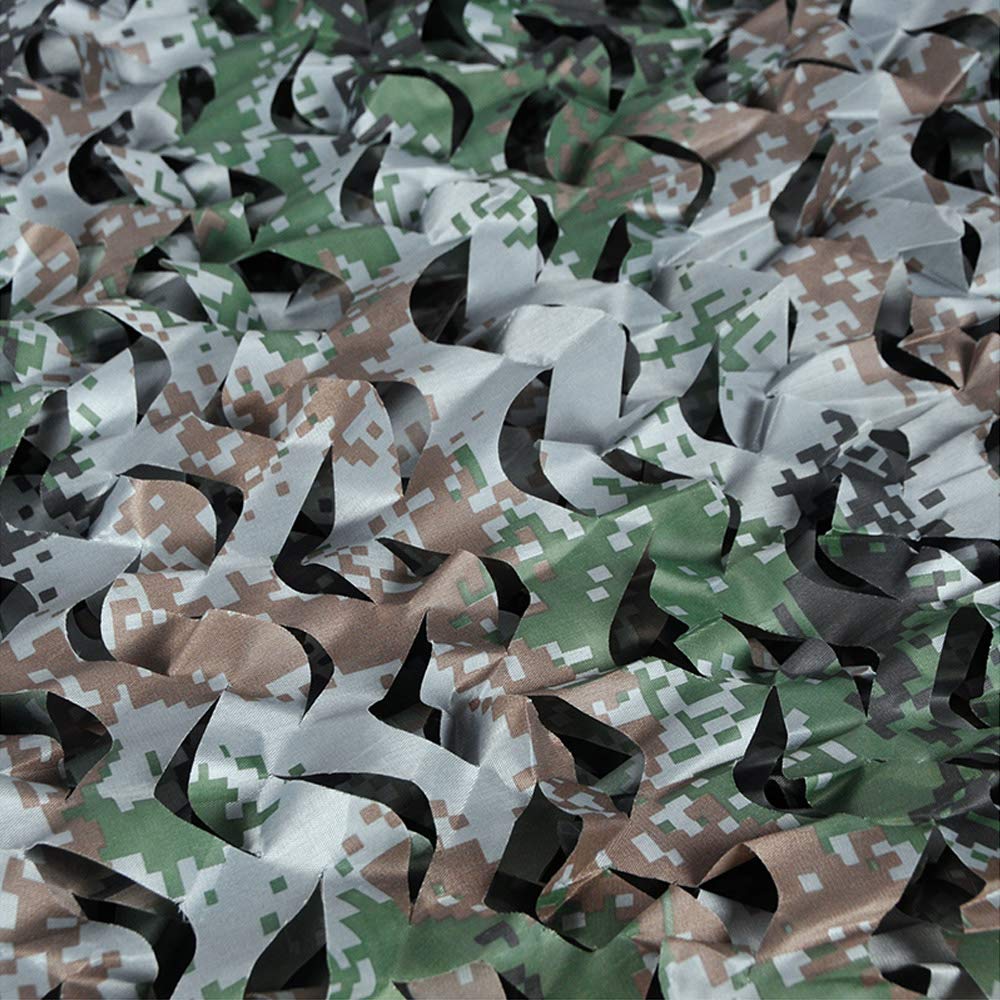 Tarnnetz Camouflage Netz Sonnenschutz Tarnung Camo Net für Jagd Camping Dekoration Schutz Zeltschirm Urwald
