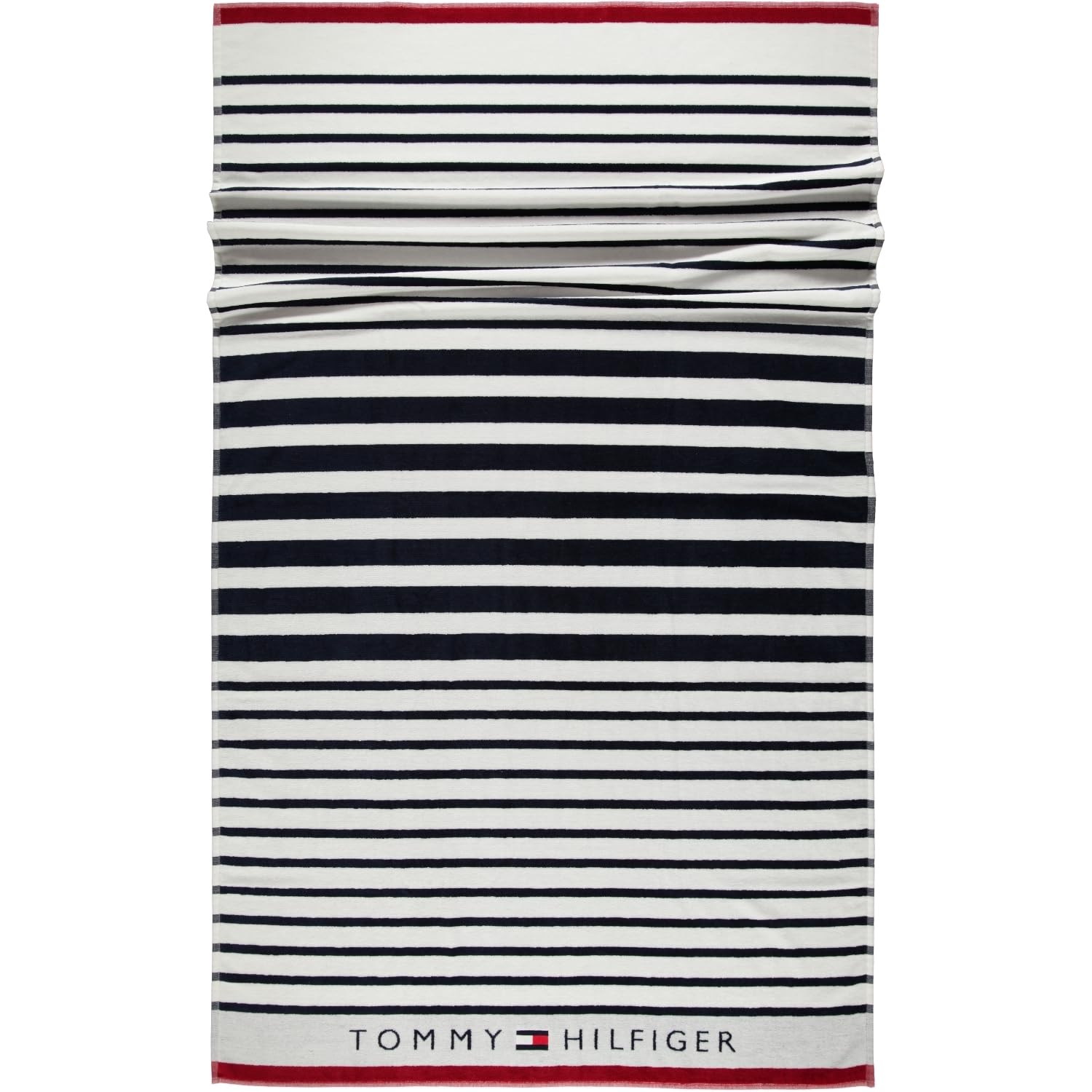 Tommy Hilfiger – Serviette de Plage de Coton à Rayures Tommy hilfilger Sailor