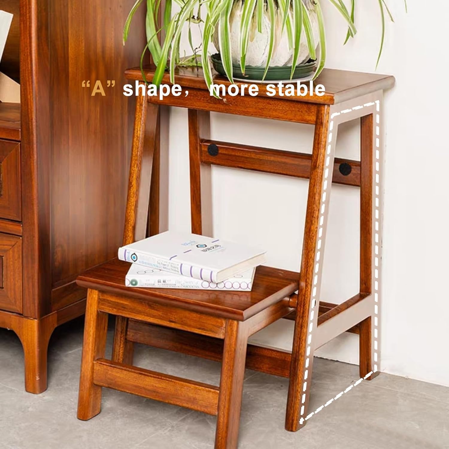 木製 スツール 踏み台 飾り棚 花台 ステップ ディスプレイ 陳列台