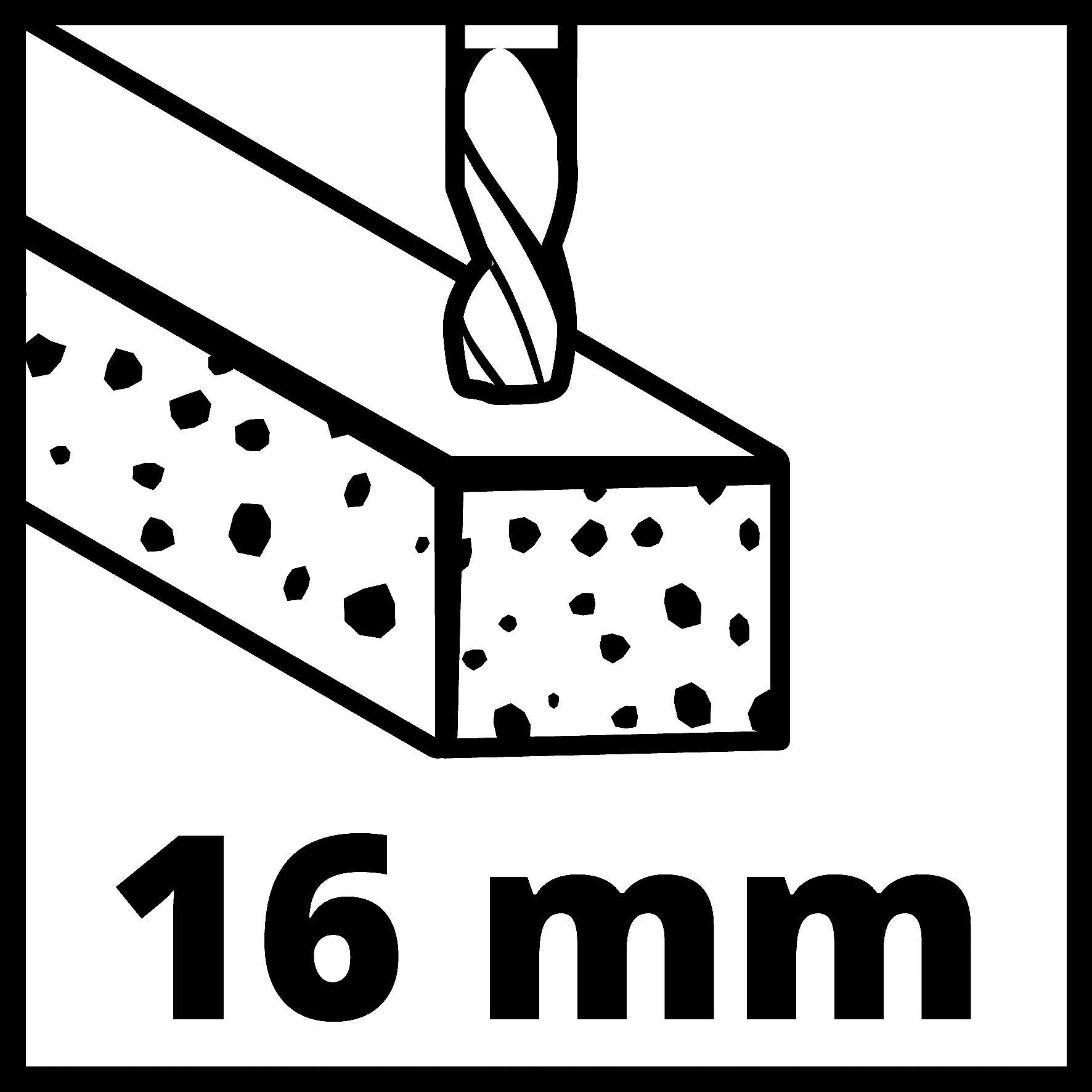 Einhell TC-ID 1000 E Schlagbohrmaschinen-Set 1010 W 13 mm Schnellspannbohrfutter 64-tlg. Zubehör Koffer