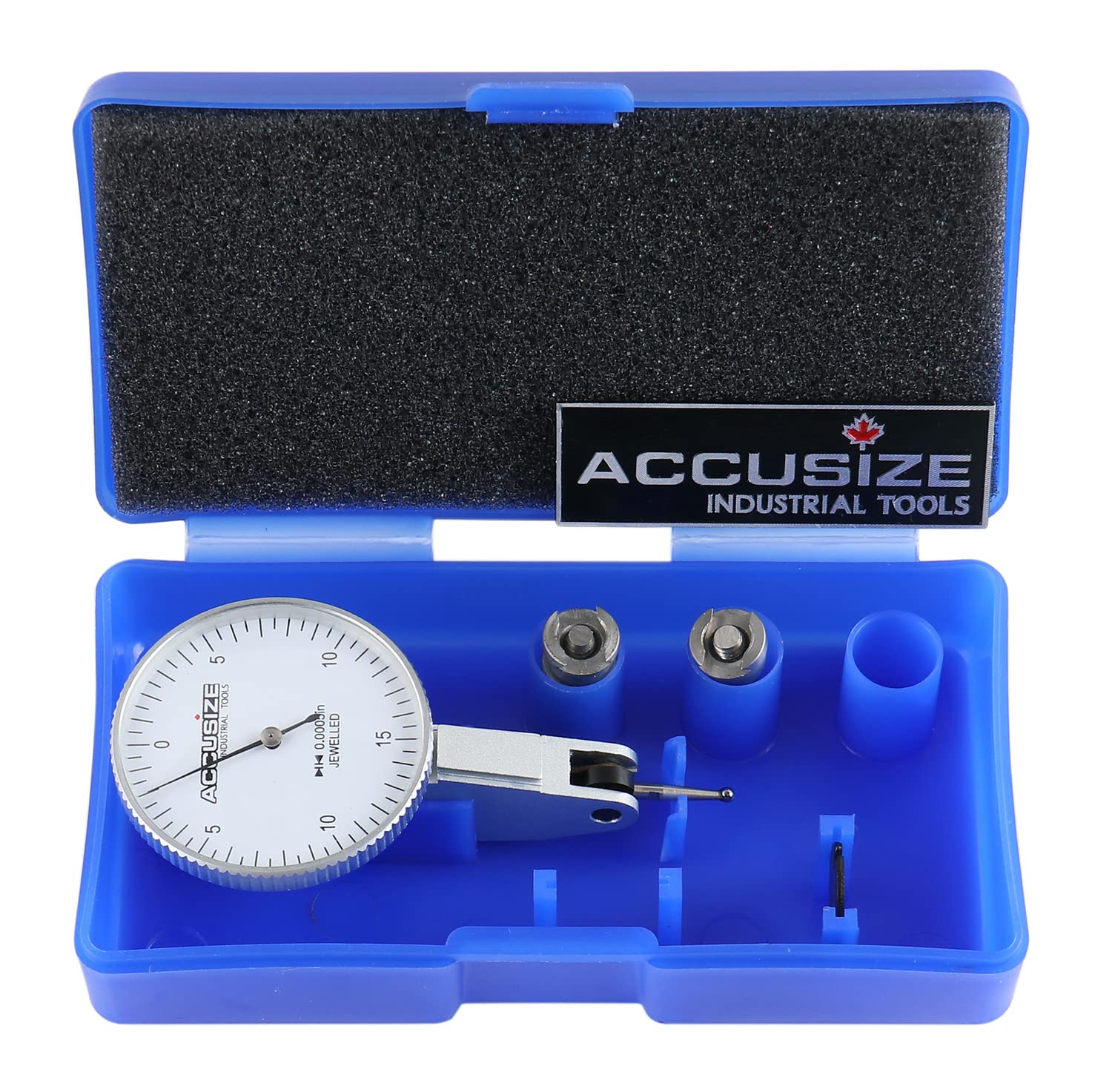 Accusize Industrial Tools 1.5'' by 0.0005 by 0.03'' Big Face Dial Test Indicators (1.5''),S990-C117