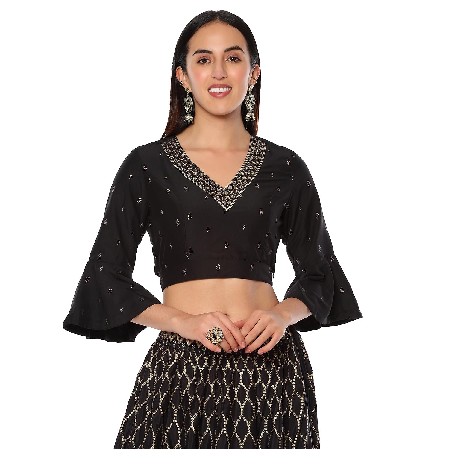 biba Women Polyester Straight Printed Top-picture-19