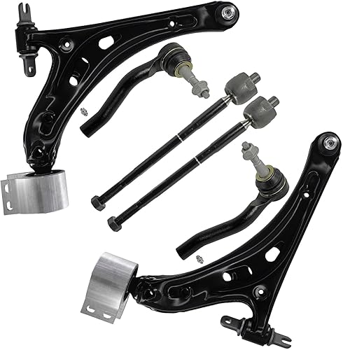 Miniatura 21 de Detroit Axle - Kit de suspensión delantera RWD para Chrysler 300 Dodge Charger Challenger Magnum 2 brazos de control superior con rótulas 2 rótulas
