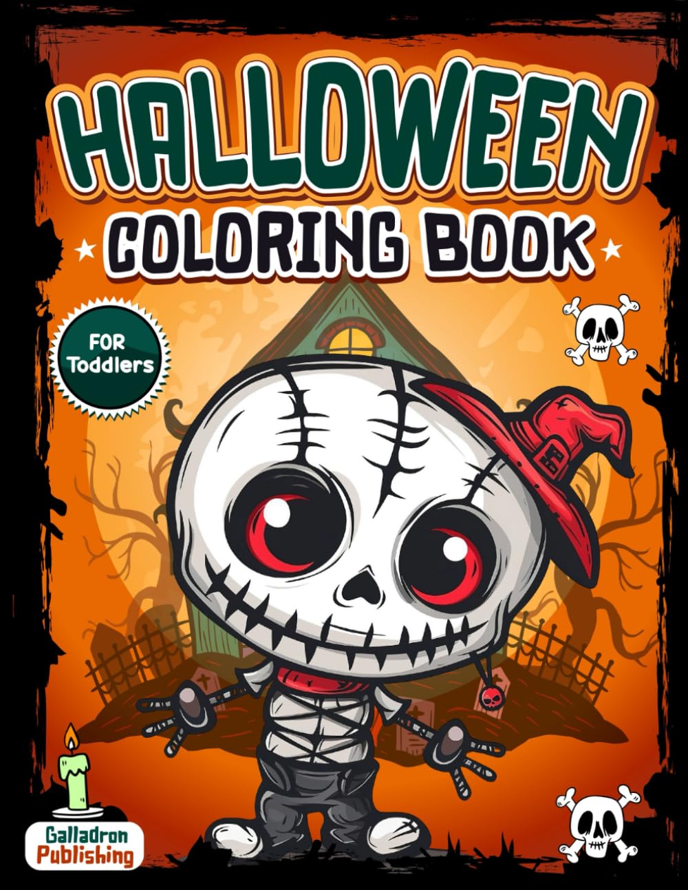 Halloween Coloring Book: For Toddlers