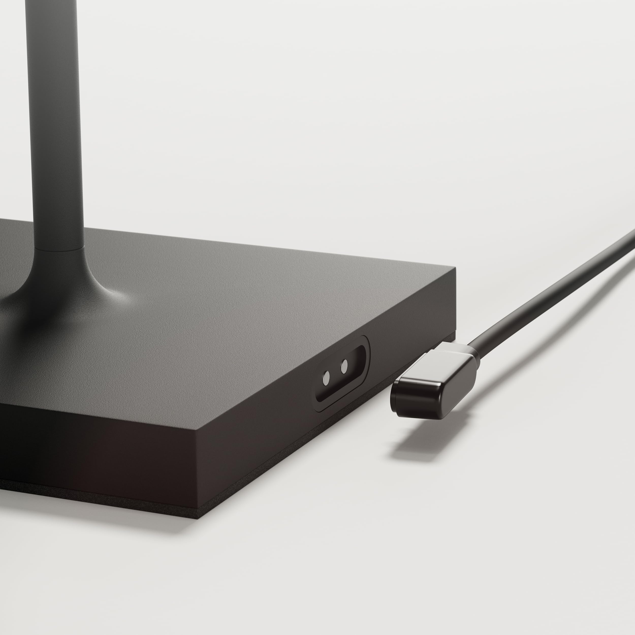 SIGOR Nuindie - Cable de carga magnético Easy-Connect de repuesto y fuente de alimentación para lámparas de mesa Nuindie (1,2 m), color negro…