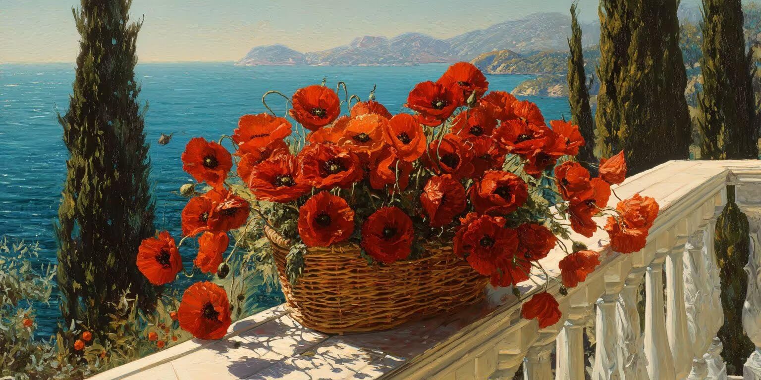 Malen Nach Zahlen Erwachsene, Blumen BlumenköRbe, 100x130cm 2JGWX-195