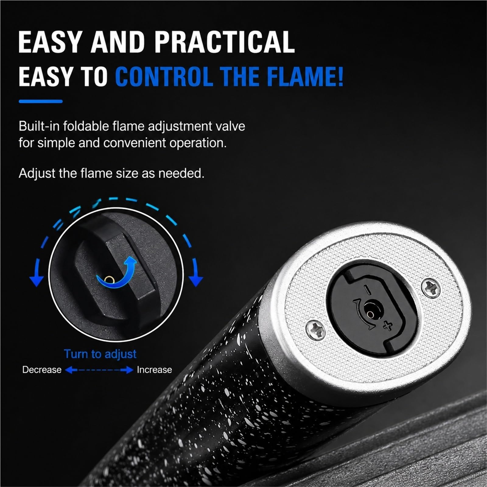 WeiGuangDu Encendedor a Prueba de Viento (Paquete de 2) Recargable con Cerradura de Seguridad, Ideal for Acampar
