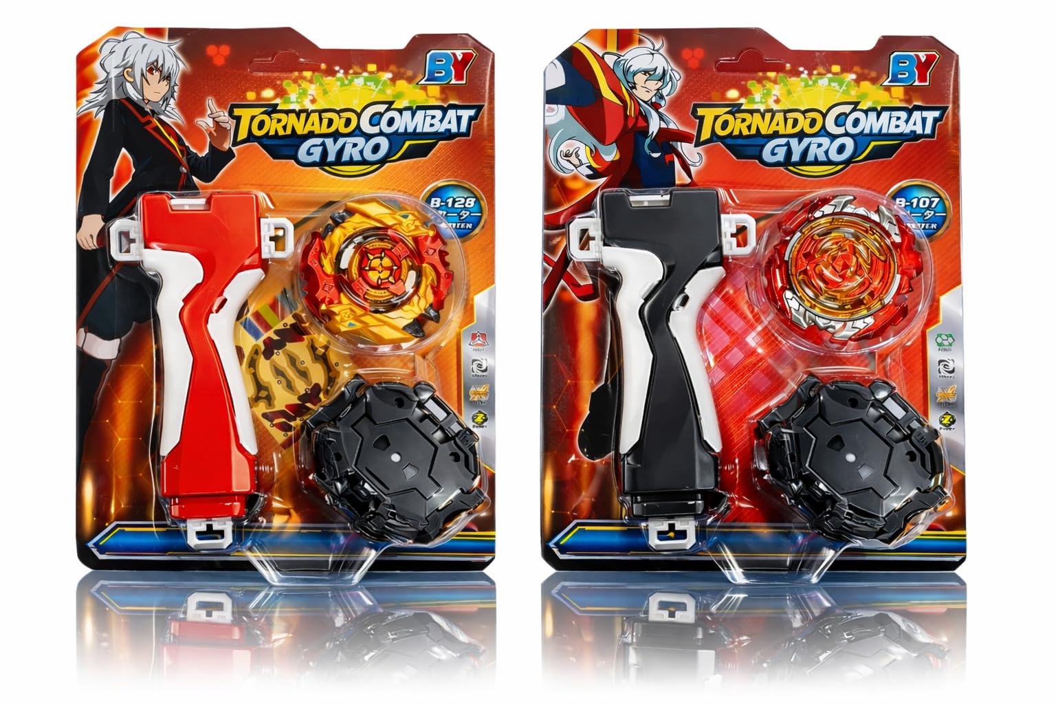 Buy Cho Z Lord Spryzen B-128 & Revive Phoenix B-117 Spinning Top