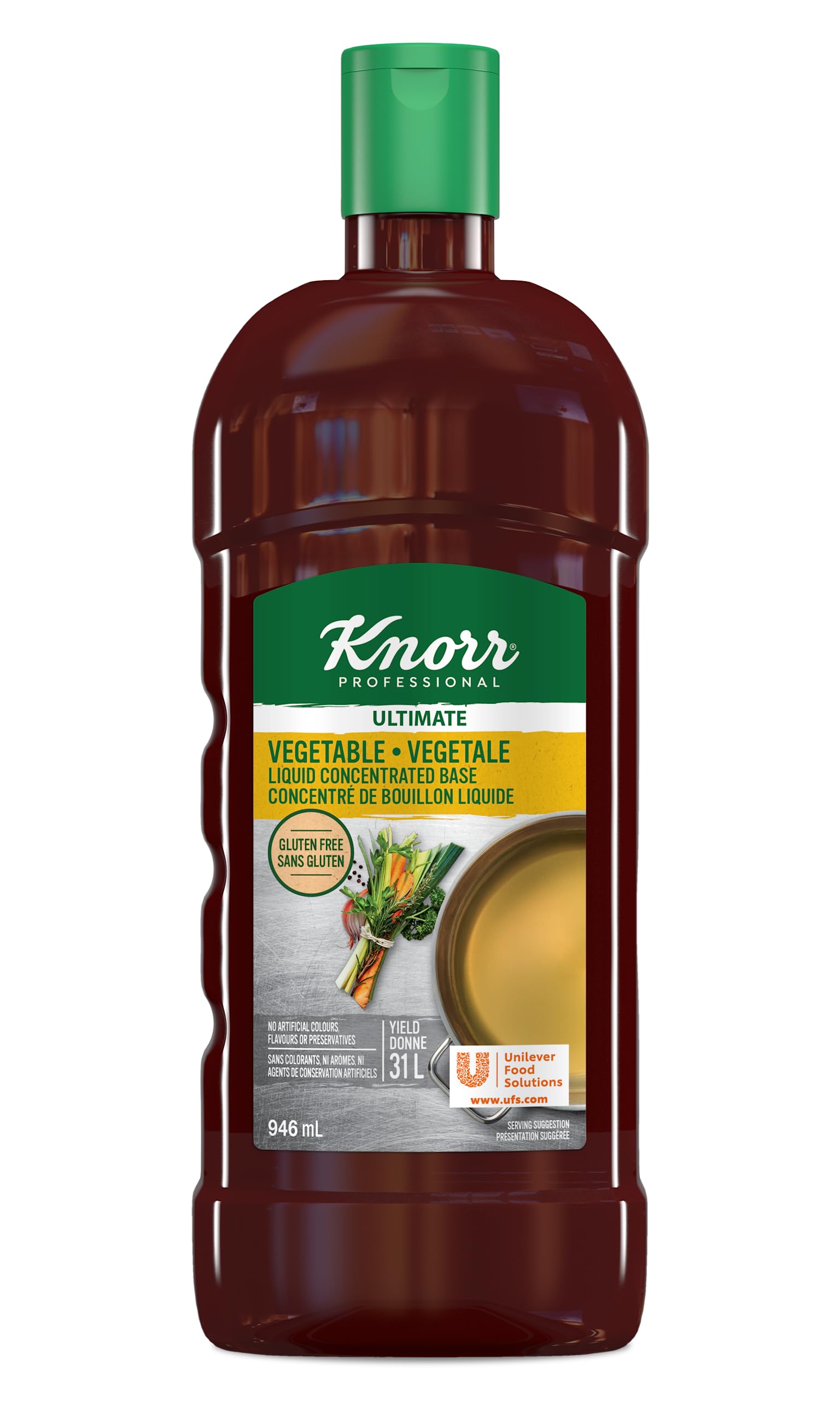 Knorr Base de légumes concentrée liquide, sans gluten, 946 ml : Amazon.ca:  Épicerie et Cuisine gastronomique