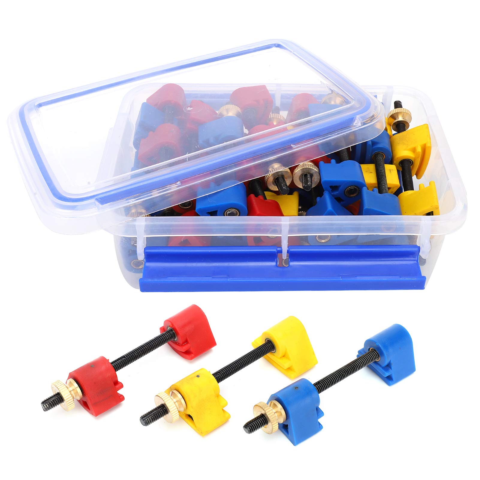 KIMISS 32PCS Zacisk Skrzypiec, Profesjonalny Zestaw Naprawczy Zestaw RepA Stringed Instrument Akcesoria Konserwacja Narzędzi Metal ABS Losowy Kolor